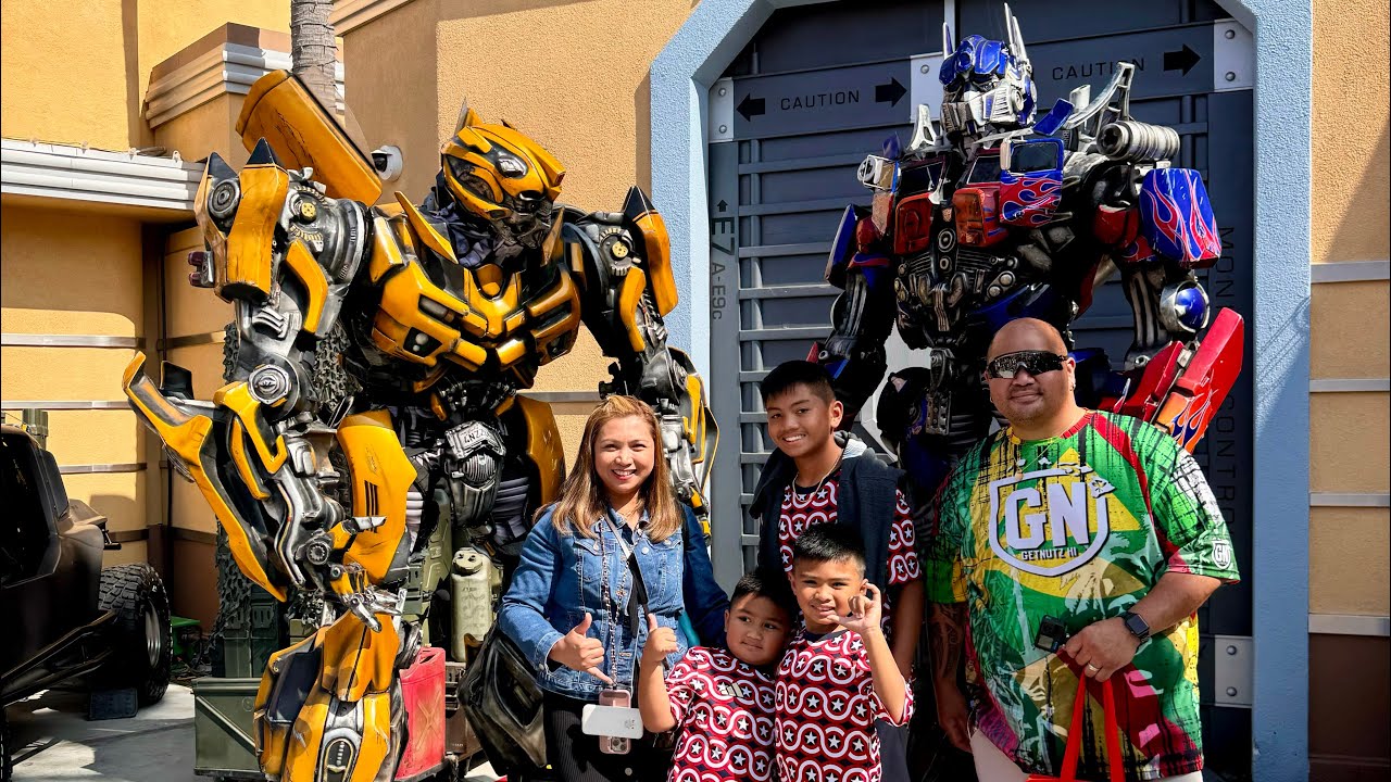 UNIVERSAL STUDIOS HOLLYWOOD TRANSFORMERS PART 2 10/10/24