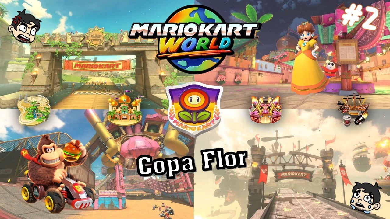 ¡Copa Flor 150 CC! Mario Kart World - Nintendo Switch 2