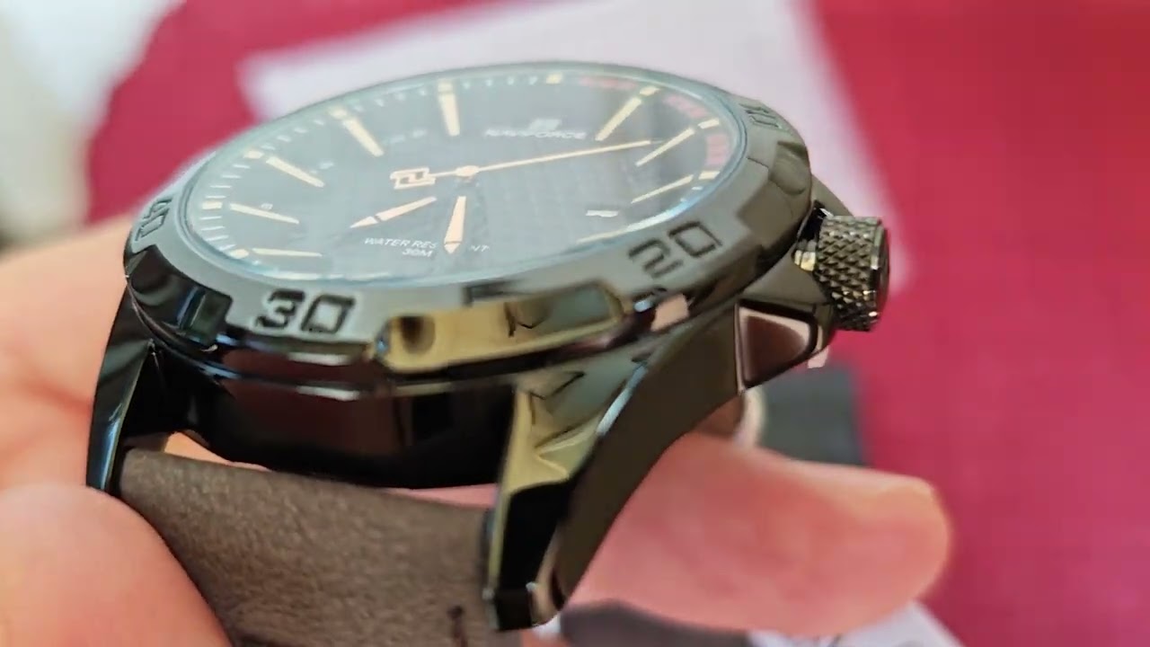 NAVIFORCE NF8023 | Stylish Men’s Quartz Watch ⌚ (Unboxing & First Look)
