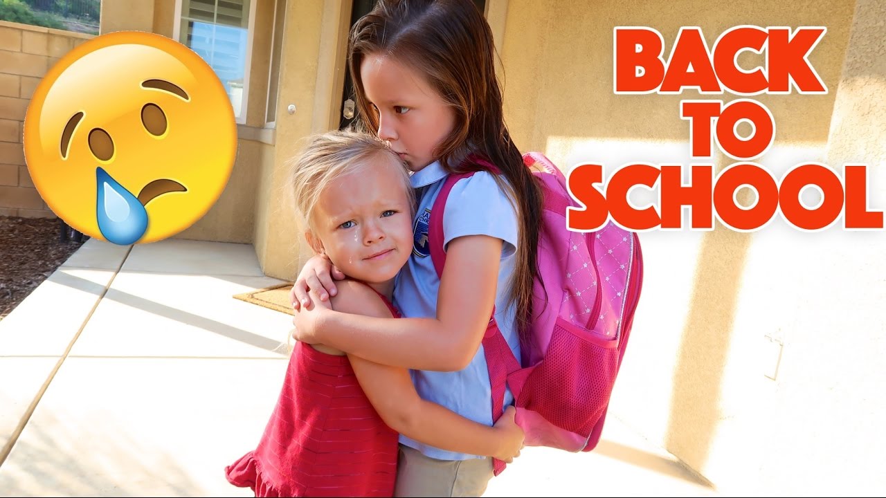 EMOTIONAL BACK TO SCHOOL! 😭 SISTERS SEPARATED!