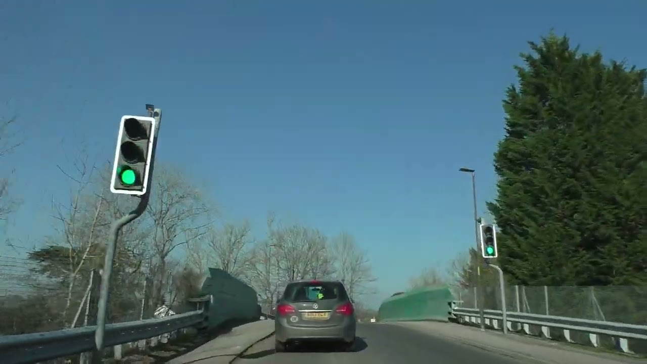 Driving On The A449 & B4218 From Ledbury Through Colwall To Malvern, England 4th March 2026
