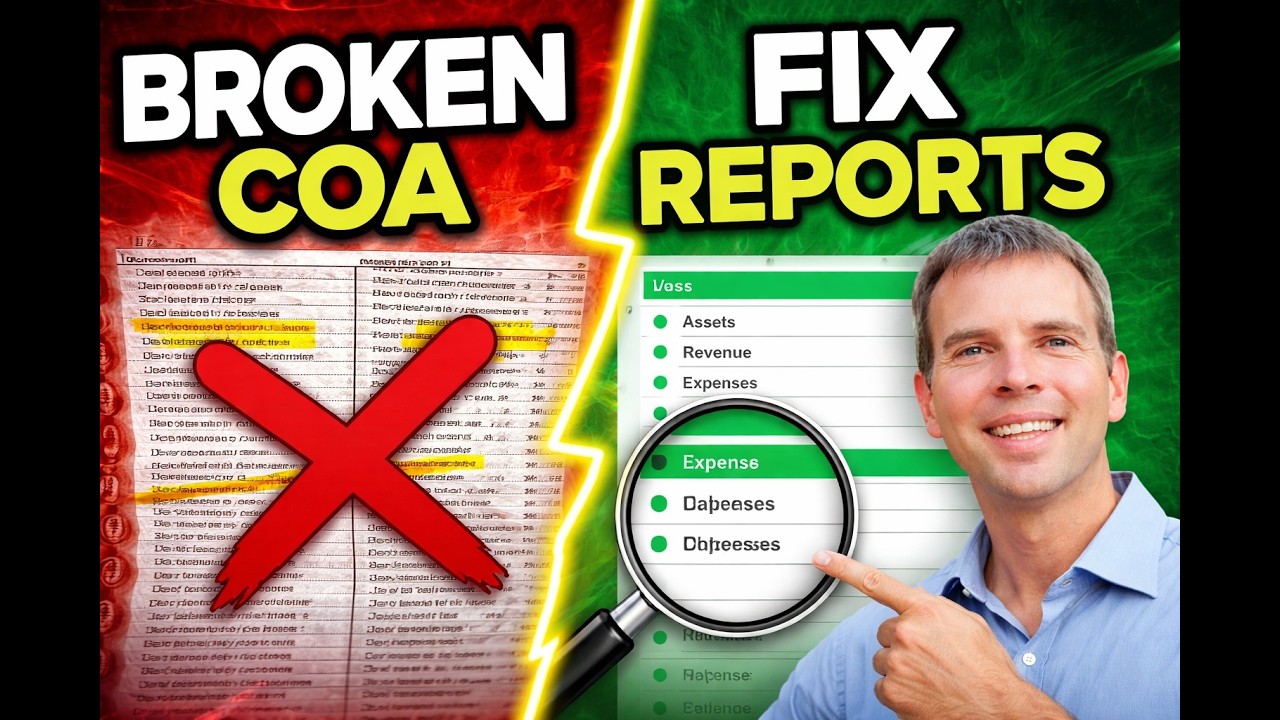 How to Fix Your Chart of Accounts So Your Reports Actually Make Sense