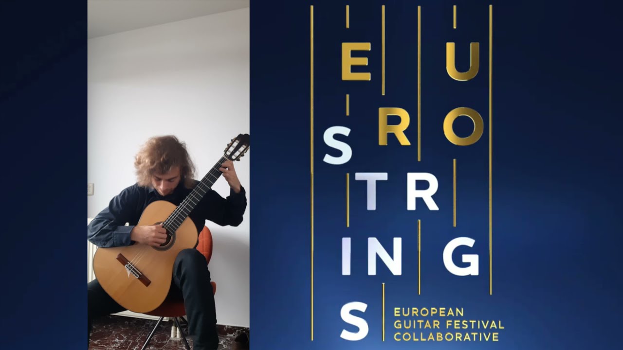 Francisco Luis (Portugal) Eurostrings artist - Concert for Peja International Guitar Festival 2021