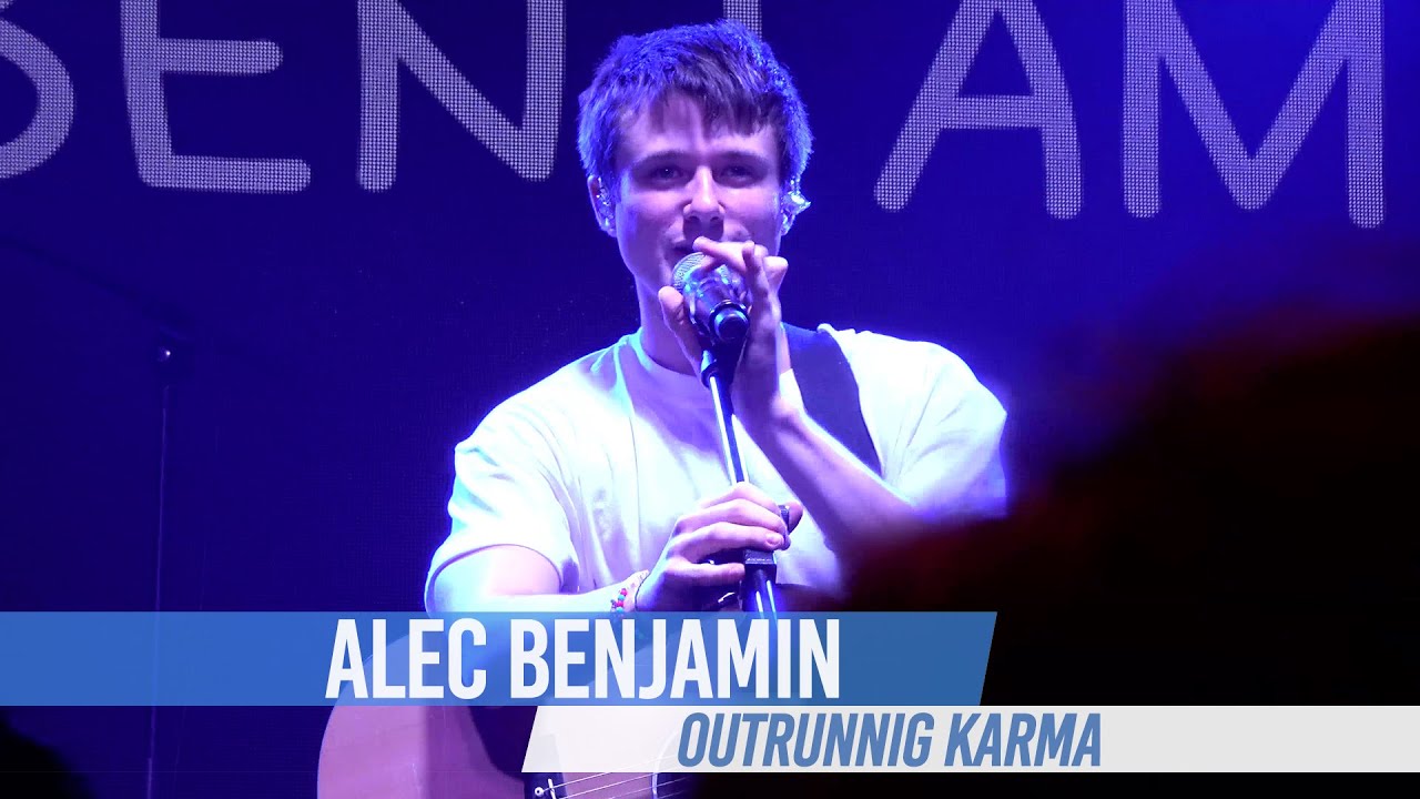 Alec Benjamin 알렉 벤자민 - 사랑해요 + Outrunnig Karma (Live in Seoul, 18 August 2019)