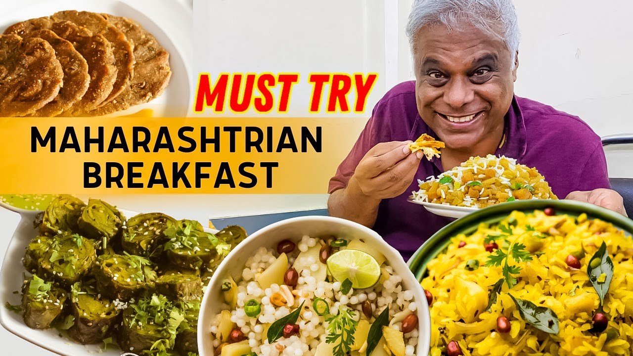 Authentic Maharashtrian Breakfast You Must Try in Mumbai with Ashish Vidyarthi 🤤😍