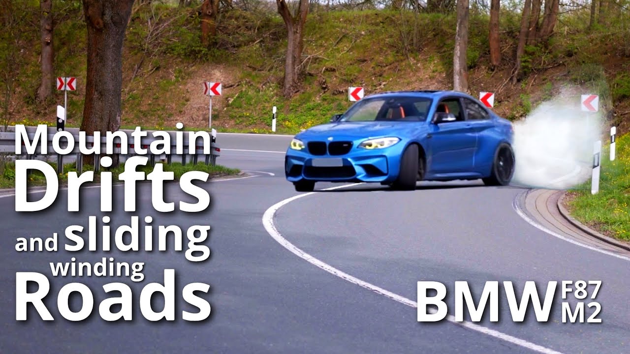 Mountain Symphony and sliding winding Roads | POV | Street Drift Compilation | Harz | BMW F87 M2