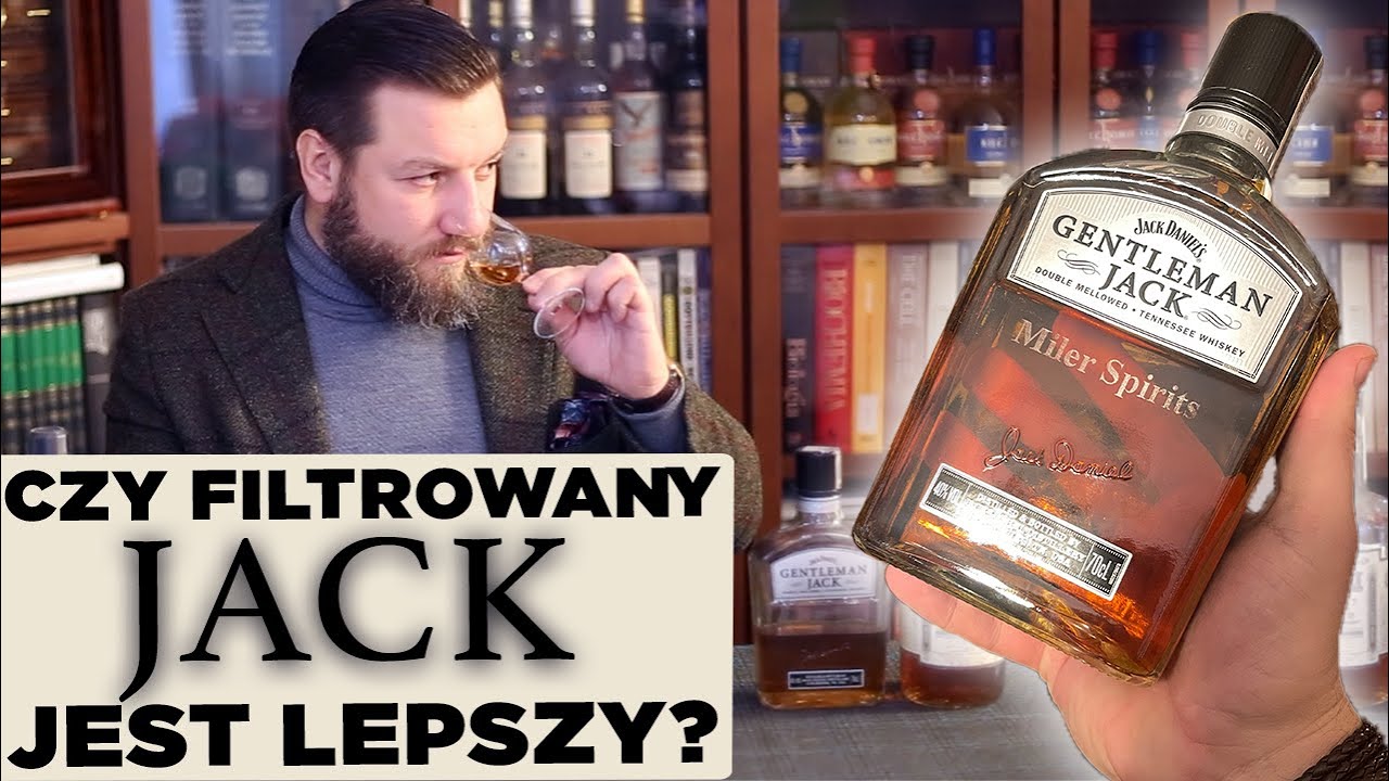 Gentleman Jack, czyli Jack Daniel's w 2x filtrowanej wersji premium! Test znanej Tennessee Whiskey!!