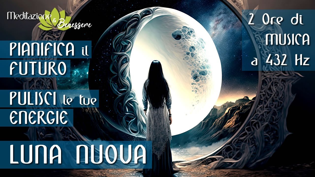 Luna Nuova 432 Hz Energia Positiva del Novilunio | Pianifica il Futuro con Energie Pulite