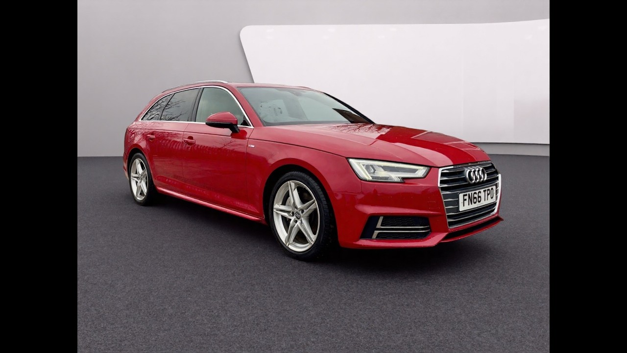 2016 (66) Audi A4 2.0 TDI S LINE QUATTRO AVANT 4WD AUTOMATIC ESTATE EURO 6