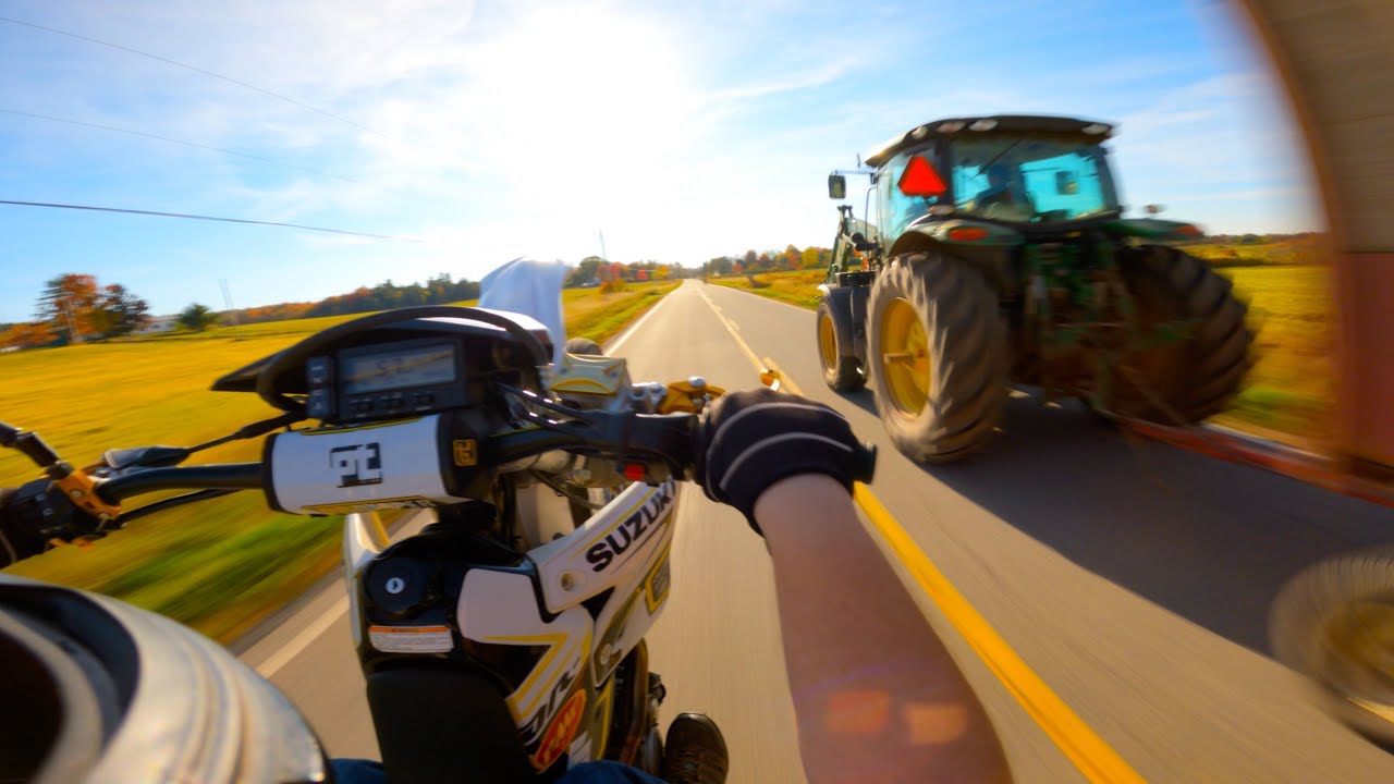 DRZ400 and DRZ470 Stroker Wheelies!