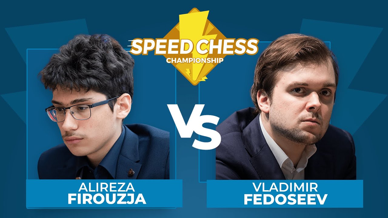 Alireza Firouzja vs Vladimir Fedoseev | Speed Chess Championship