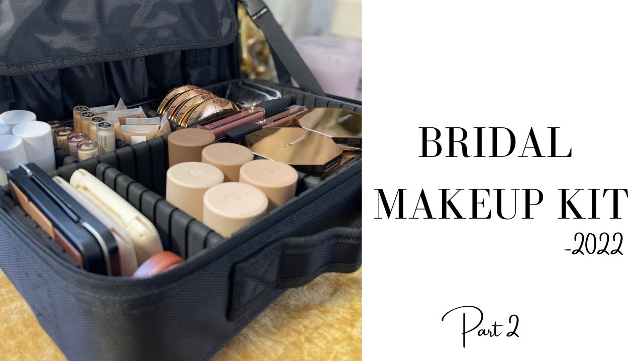 WHAT I KEEP IN MY BRIDAL MAKEUP ARTIST KIT 2022 PART 2