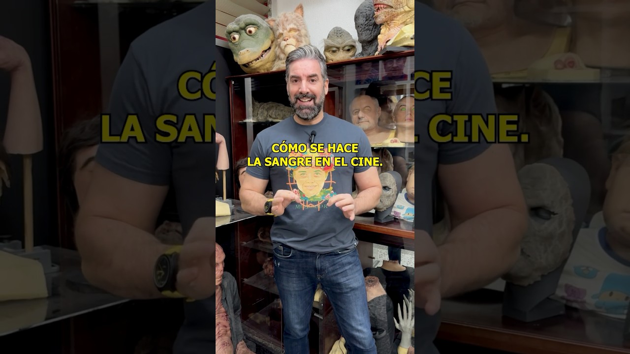 &iquest;C&Oacute;MO SE HACE LA SANGRE EN EL CINE? #trucos #maquillaje #efectosespeciales #cine #peliculas #sangre