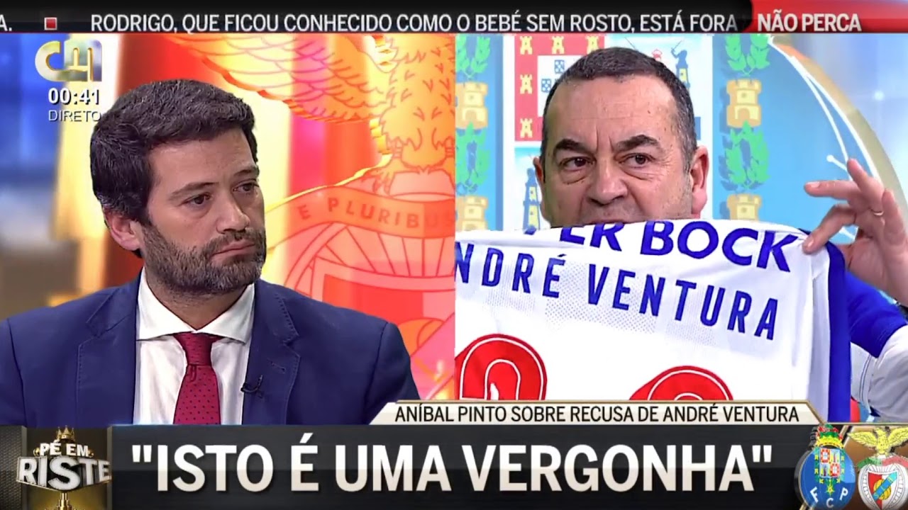 André Ventura não veste a camisola do FCP