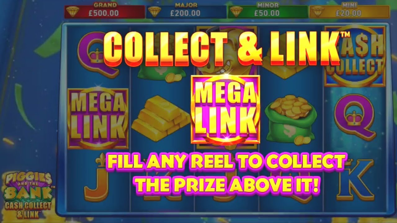 PIGGIES & THE BANK Cash Collect & Link Slot