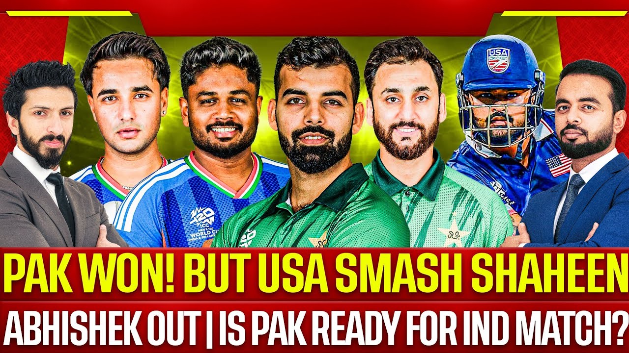 Is Pak Ready for India Match After Win Vs USA? | Abhishek Out Sanju IN | Yahuuuu