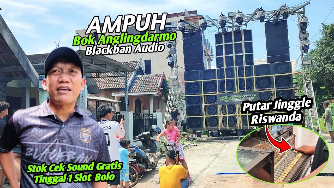 DETIK-DETIK🔥BOK Anglingdarmo Blackban Ngamuk Saat Putar Jinggle Andalan Riswanda 🔥🔥