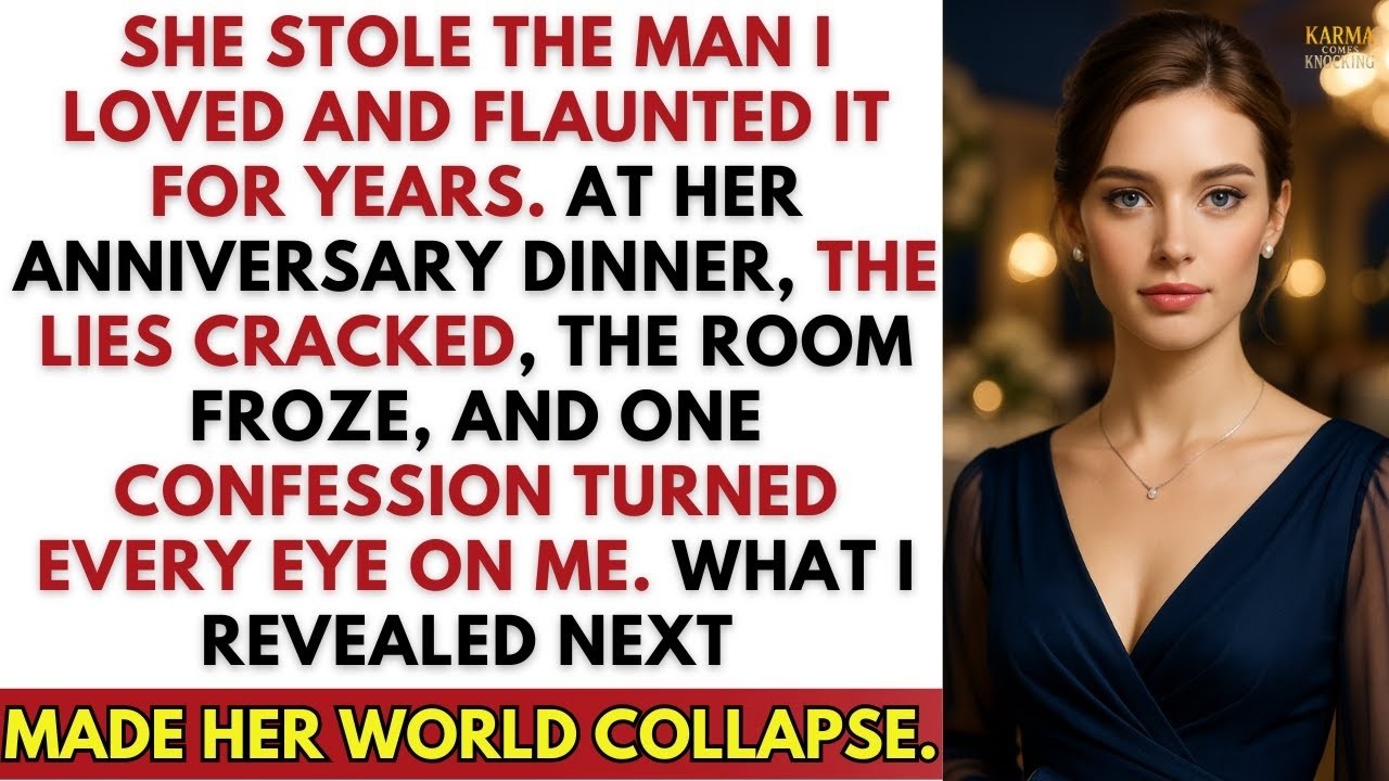 “My Sister Stole My Boyfriend — Years Later, My Husband Walked Into Her Anniversary Dinner”
