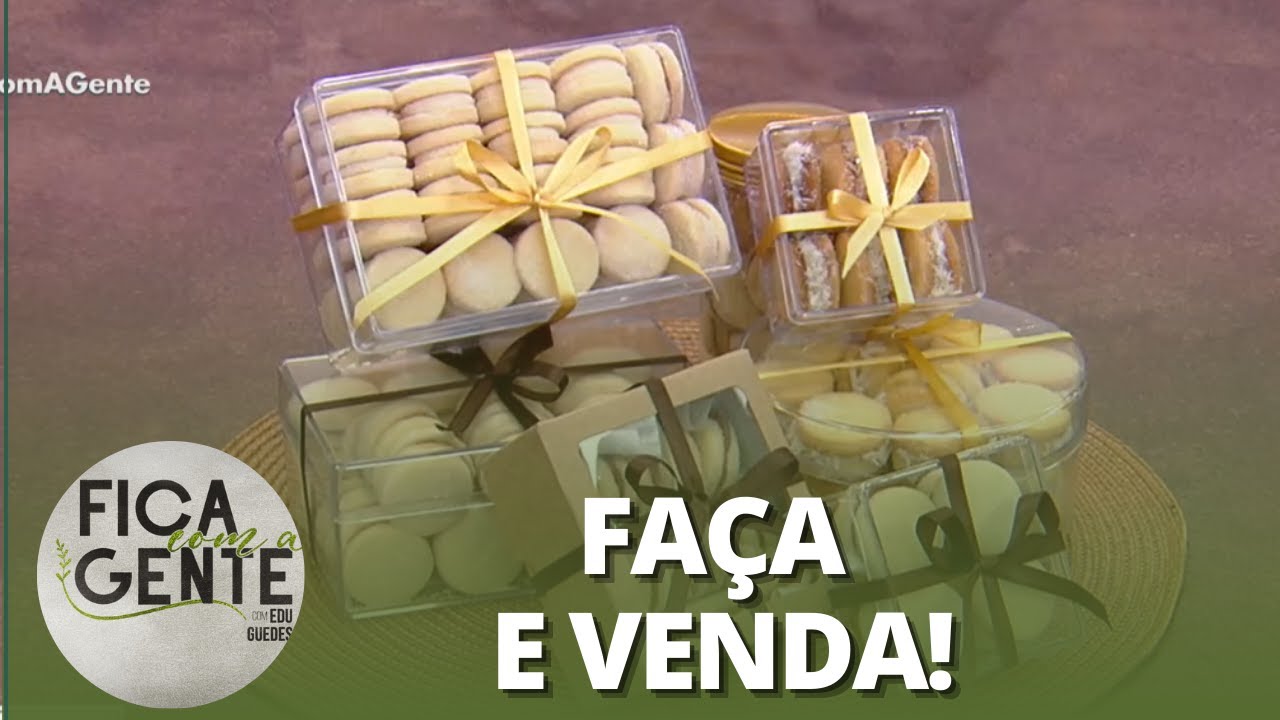 Biscoito casadinho: Aprenda a fazer a massa | Fica com a Gente