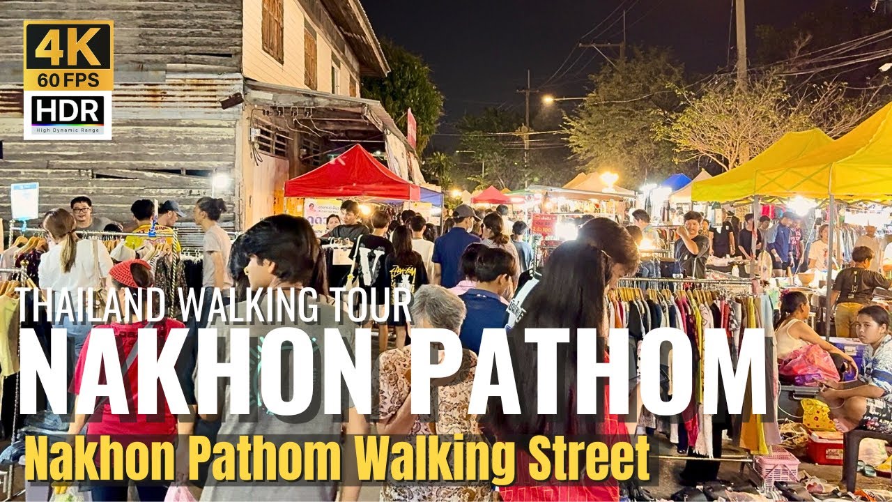 [NAKHON PATHOM] Tawarawadee Walking Street 