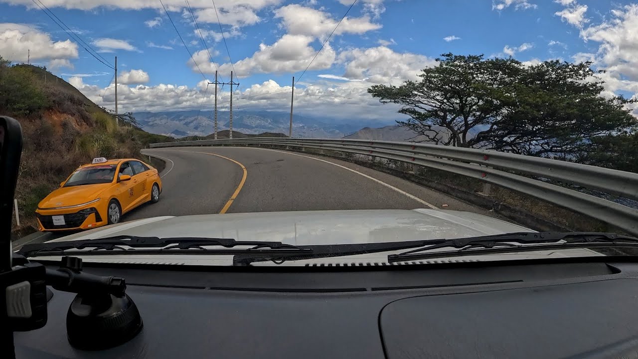 4K Scenic Drive Timelapse Piura Peru to Cuenca Ecuador