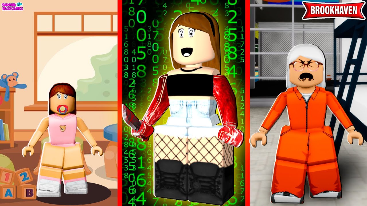 CICLO DE VIDA DA HACKER JENNA DO ROBLOX  - BROOKHAVEN 🏡 RP