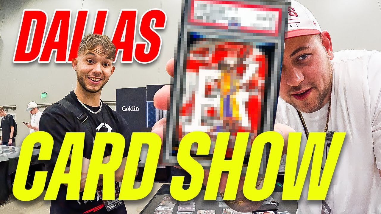 DALLAS SPORTS CARD SHOW & NFL SEAON OPENER!!