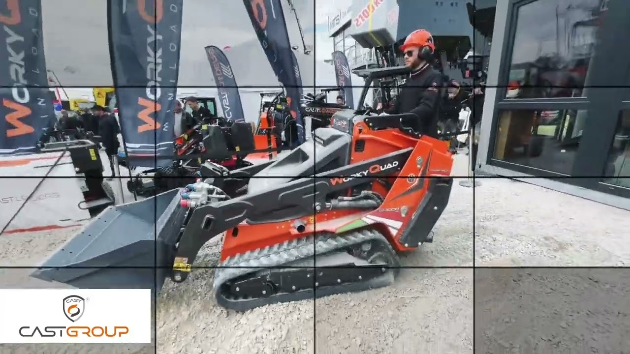 Introducing the WorkyQuad WX1000 Skid Steer Loader