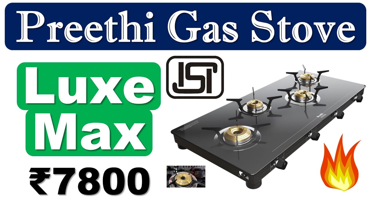 👉Preethi Luxe Max Cooktop Review🔥गैस स्टोव🔥LPG Stove with 4 Burner🔥Preethi Gas Cooktop for Kitchen