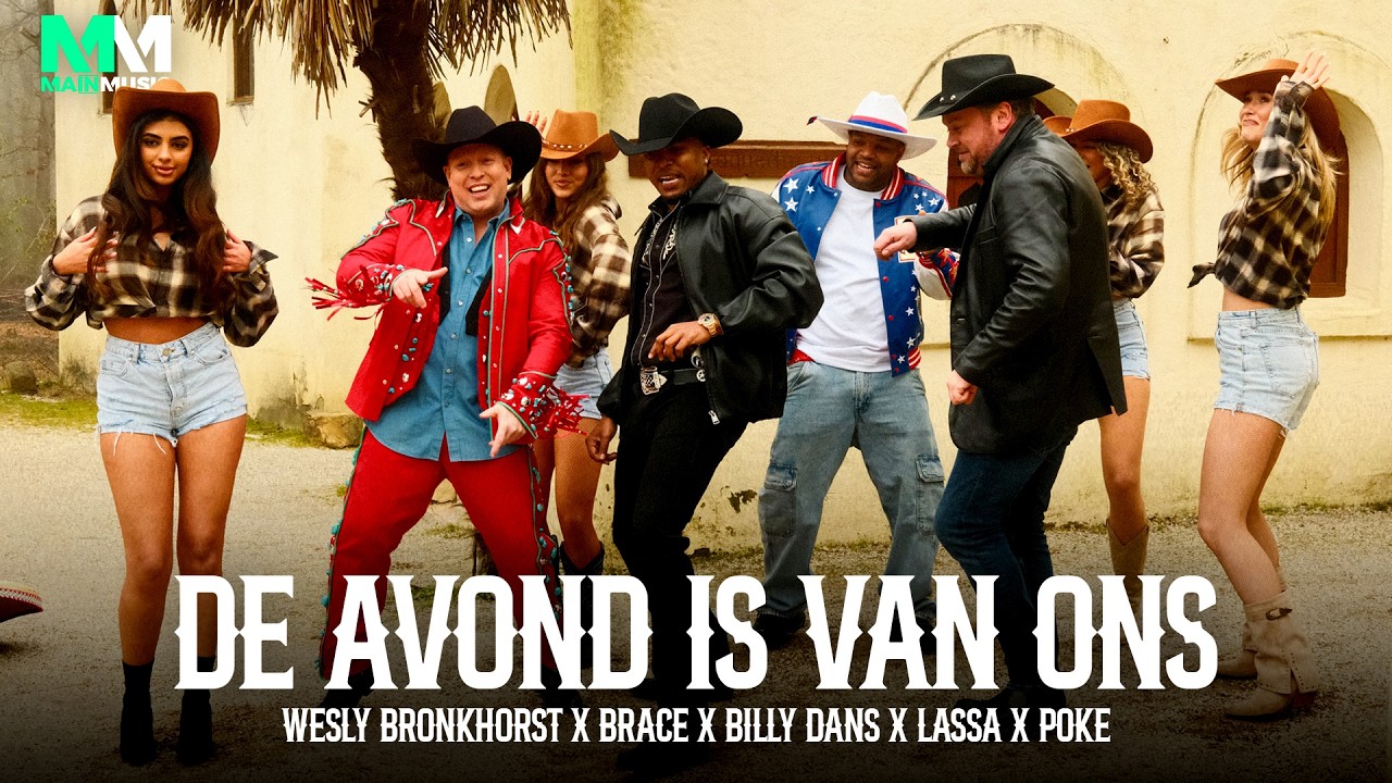 Wesly Bronkhorst x Brace x Billy Dans x LA$$A x Poke - De Avond Is Van Ons (Official Video)