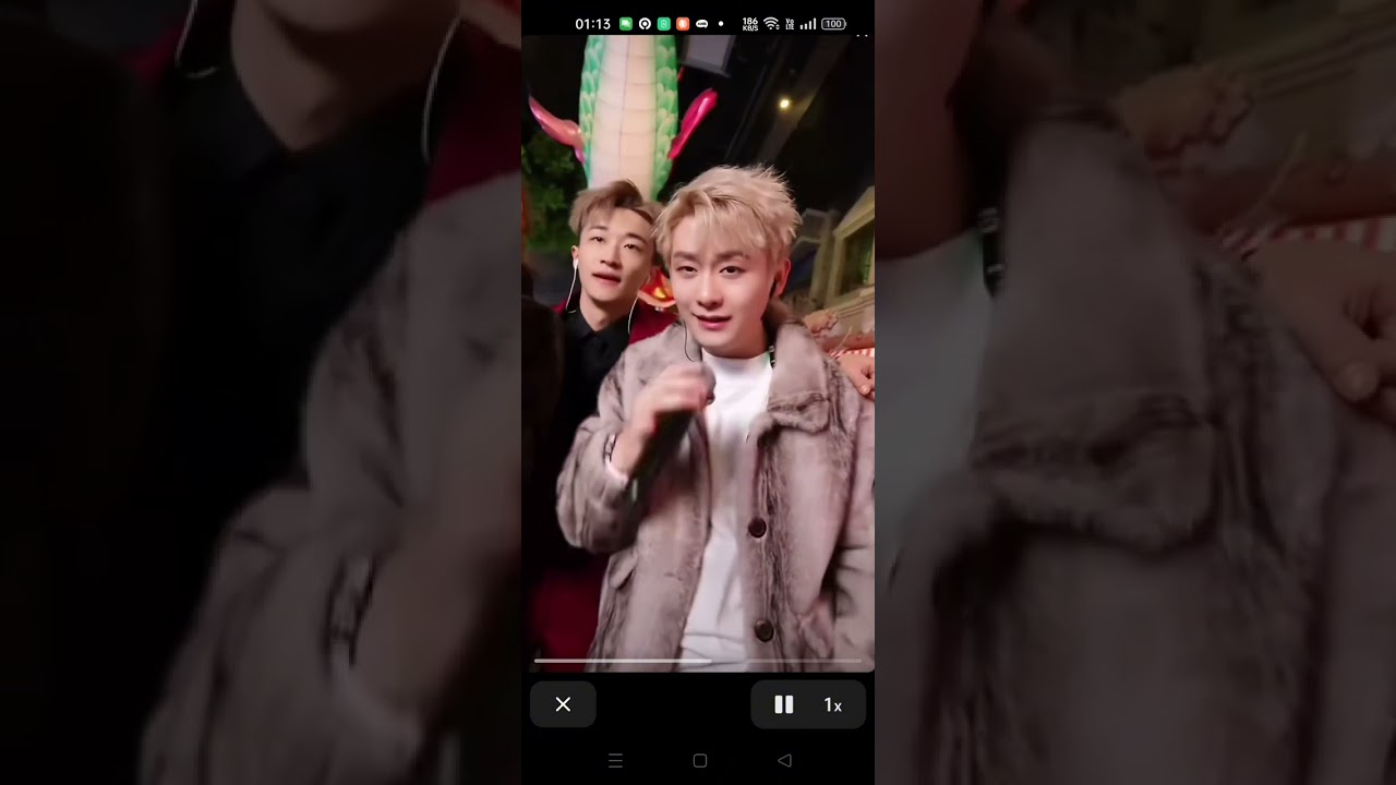 Murong Jingtian #慕容景天 #巴昱凯1月12号安东老街年货节# compilation clips 12.01.2025