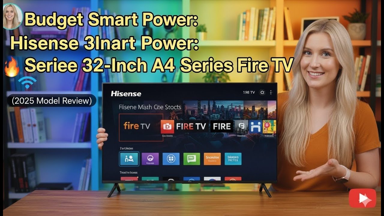 Budget Smart Power: Hisense 32-Inch A4 Series FHD Fire TV (2025 Model Review)