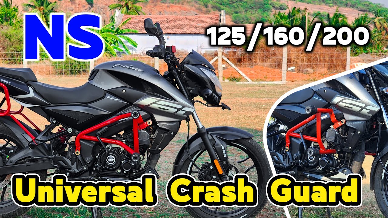 Ultimate Guide: Pulsar NS 125/160/200 Universal Crash Guard Installation