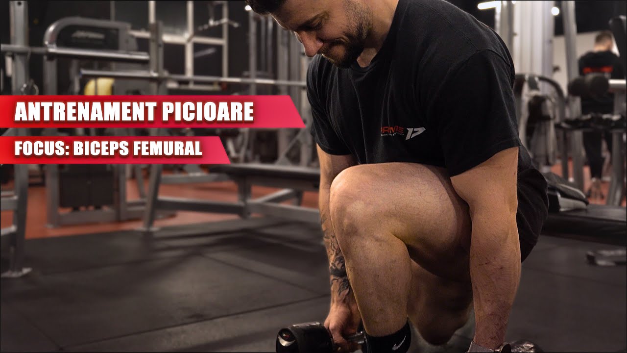 Antrenament biceps femural cu Cosmin Simina - Vlog Episodul 4