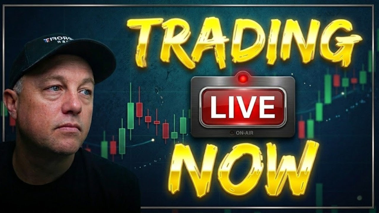 🔴 Live Day Trading! | Will The Sell Off Continue?