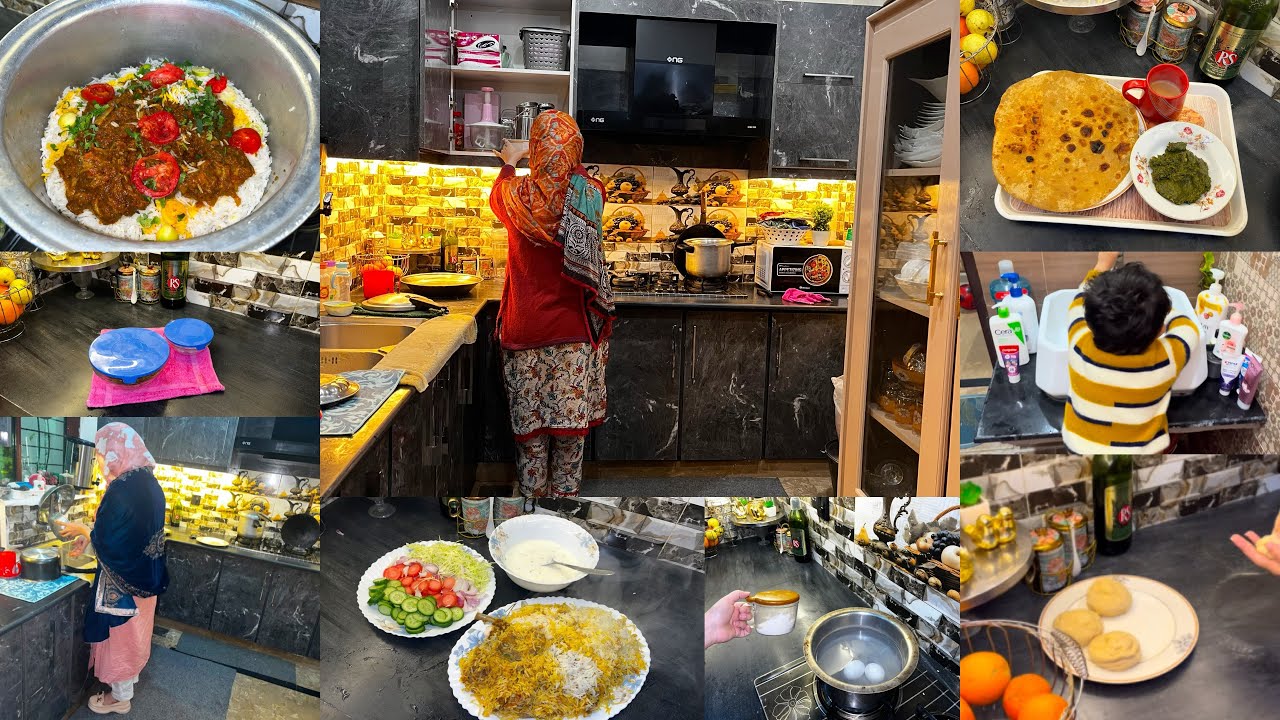 Housewife 6 AM🌅 Morning Routine / Special Biryani Recipe / Homemaker Palvasha 