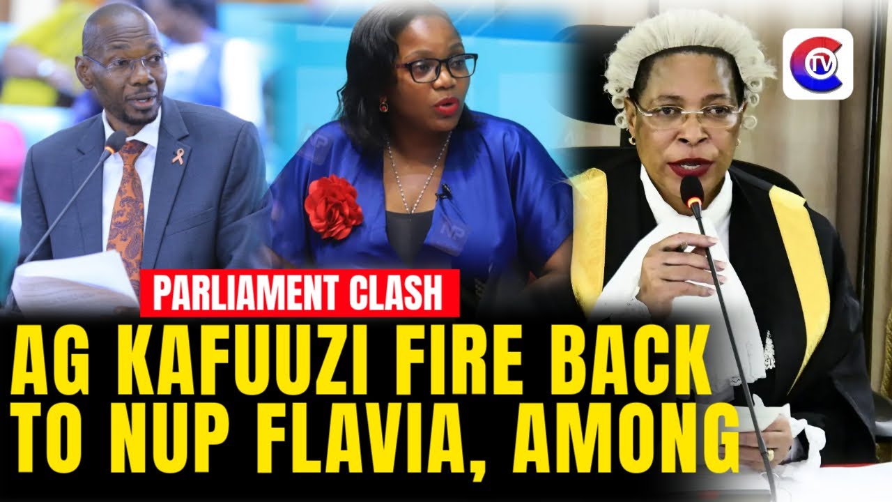 Parliament Clash: No Recklessness! &ndash; AG Kafuuzi Fires Back at Flavia, Speaker Among Over Bill Delay