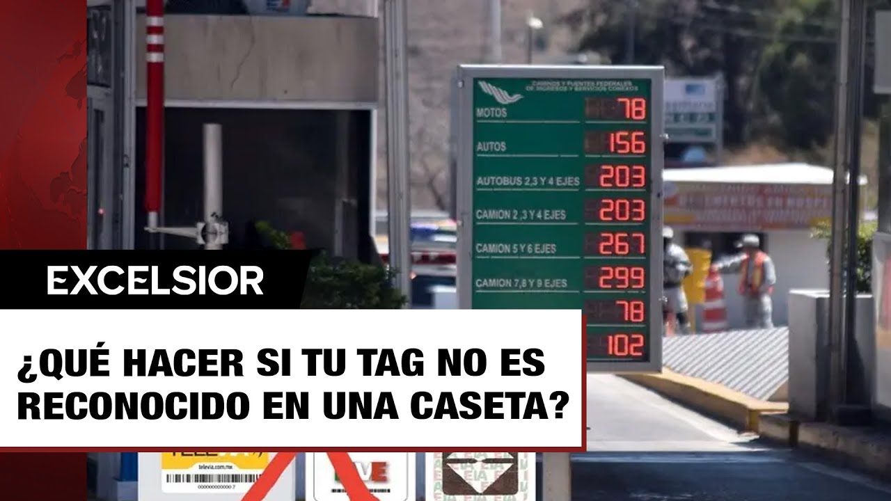 ¿Qué hacer si tu TAG no es reconocido en una caseta de Capufe?
