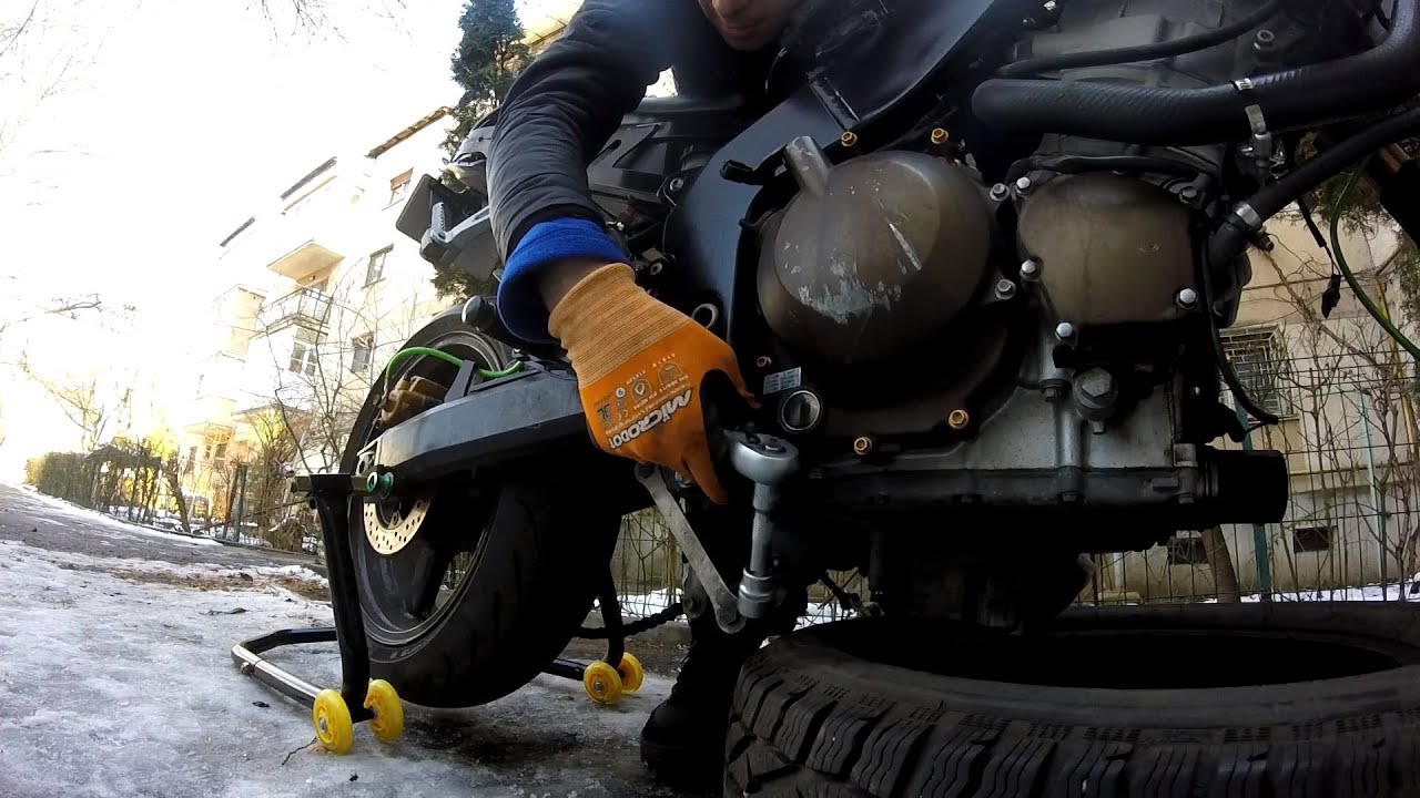 Kawasaki zx6r 03/04 636 engine removal
