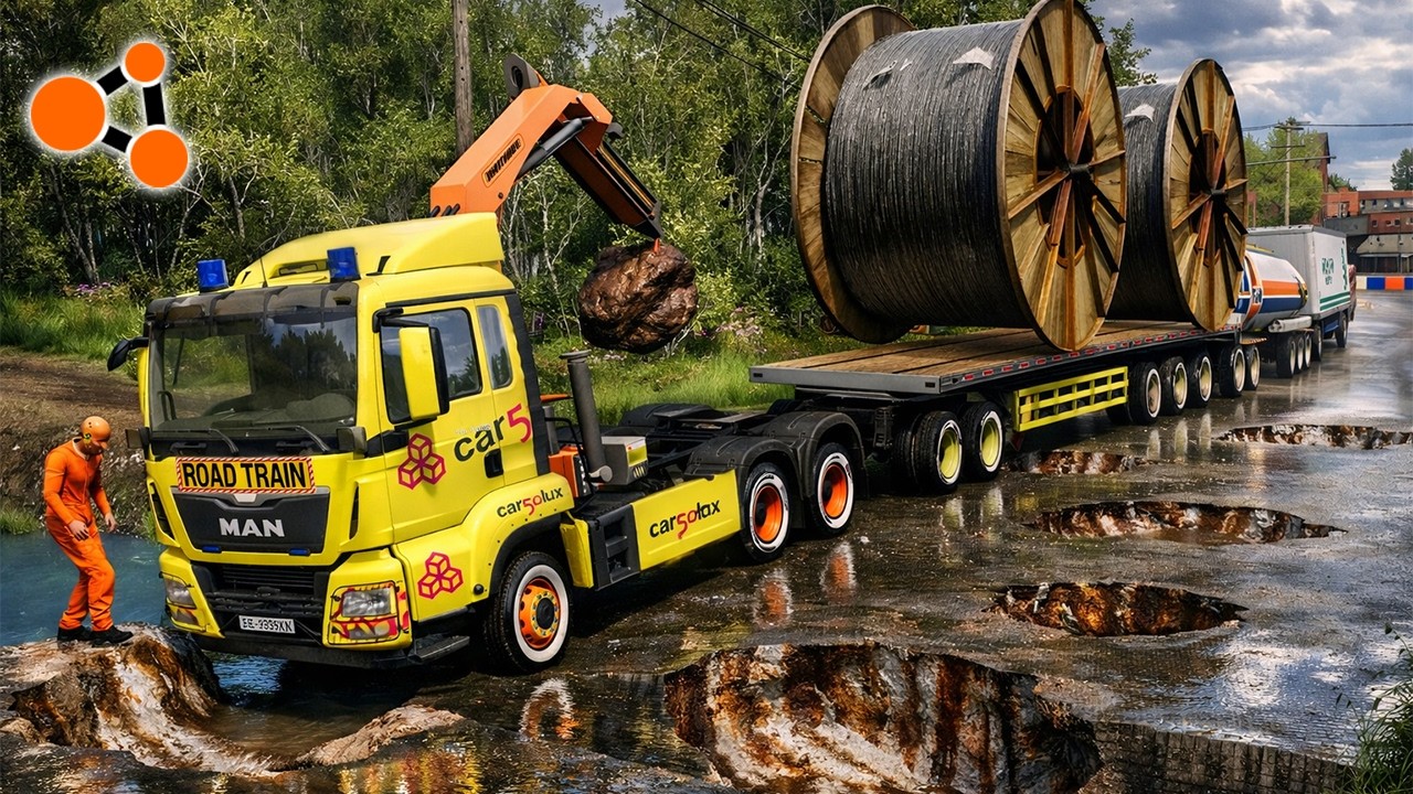 Trucks VS Road Challenge #59 🚚 BeamNG.drive | Beamng Crashes TV