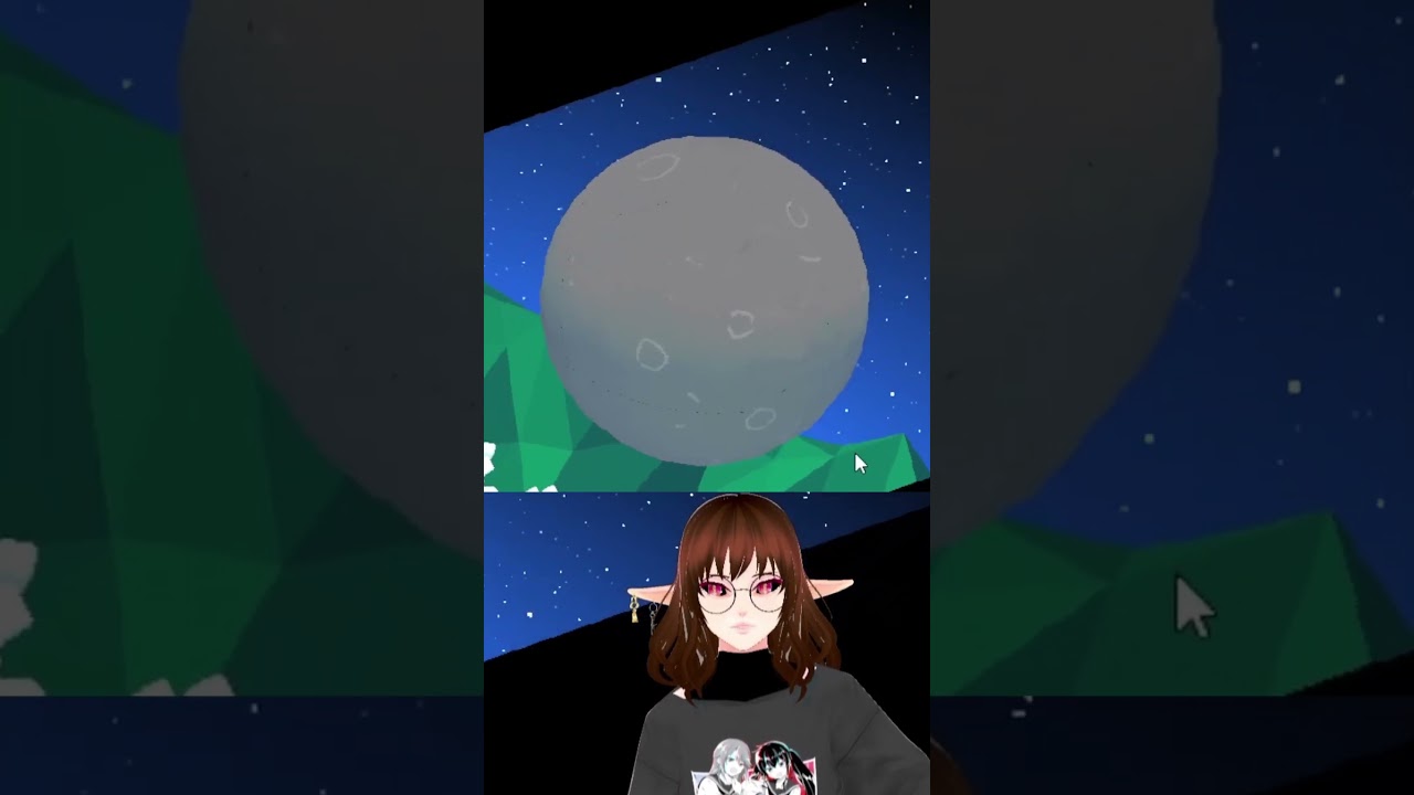 Eu vou mijar na LUA! #&uuml;bercatoverdrive #games #vtuber #jogos #streamer