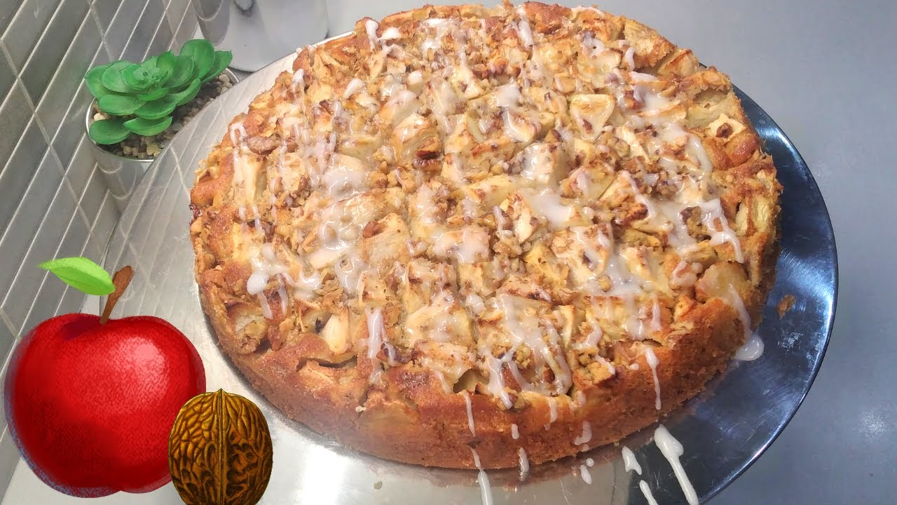 Le meilleure gateau du dimanche, HYPER moelleux aux pommes et noix
