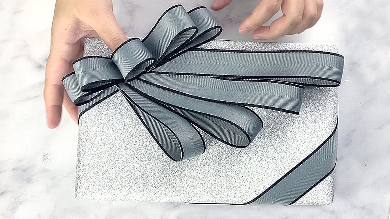 Gift Wrapping | 禮物盒包裝+燕尾蝴蝶結做法