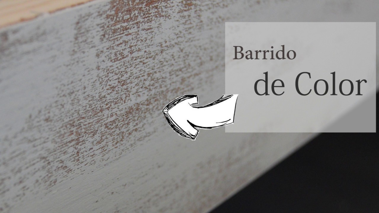 Cuatro formas de pintar madera con chalk paint- DECORAR MUEBLES