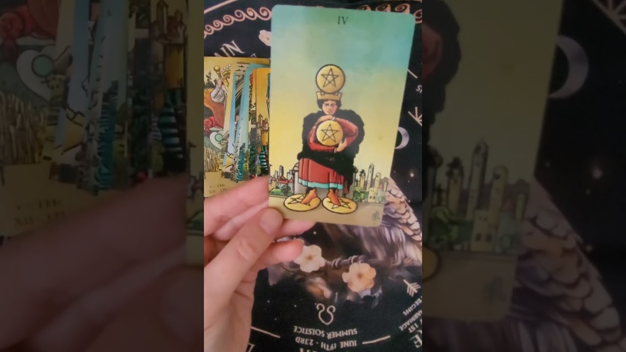 Шпаргалка обучалка. Четверка пентаклей.