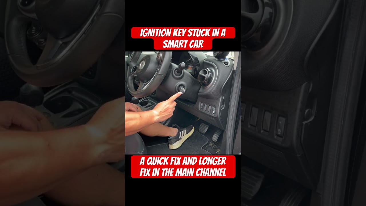 Как исправить застрявший ключ в автомобиле Smart