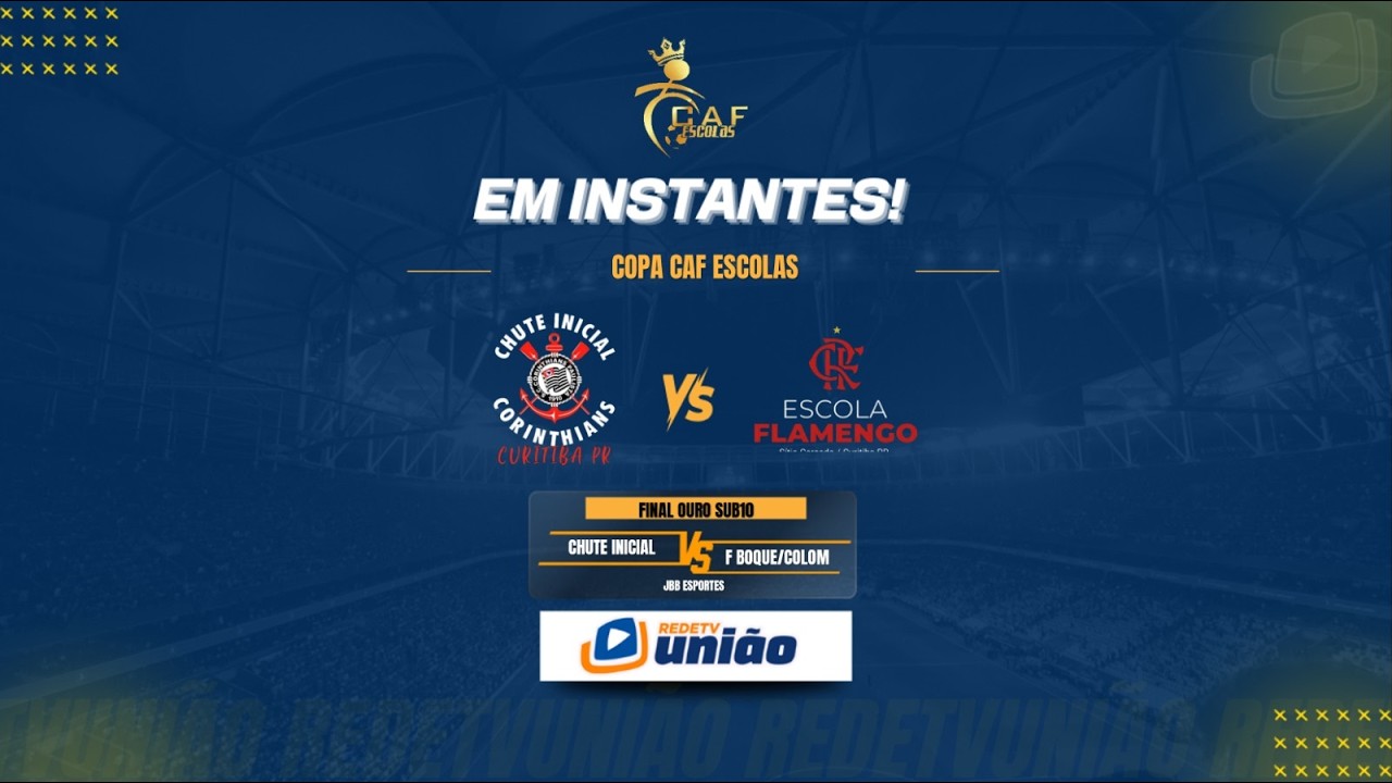 CHUTE INICIAL B X FLAMENGO BOQUEIRÃO/COLOMBO - FINAL OURO SUB 10