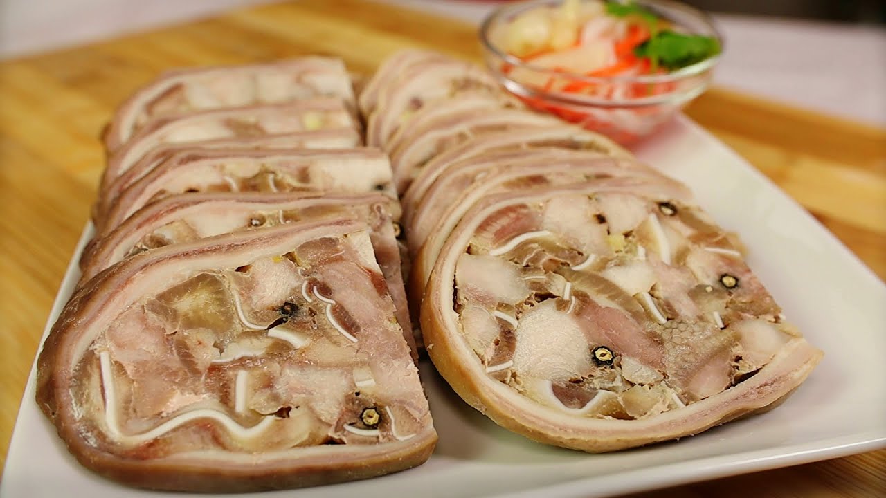 Stuffed Pig Stomach (Bao tử thịt nguội)