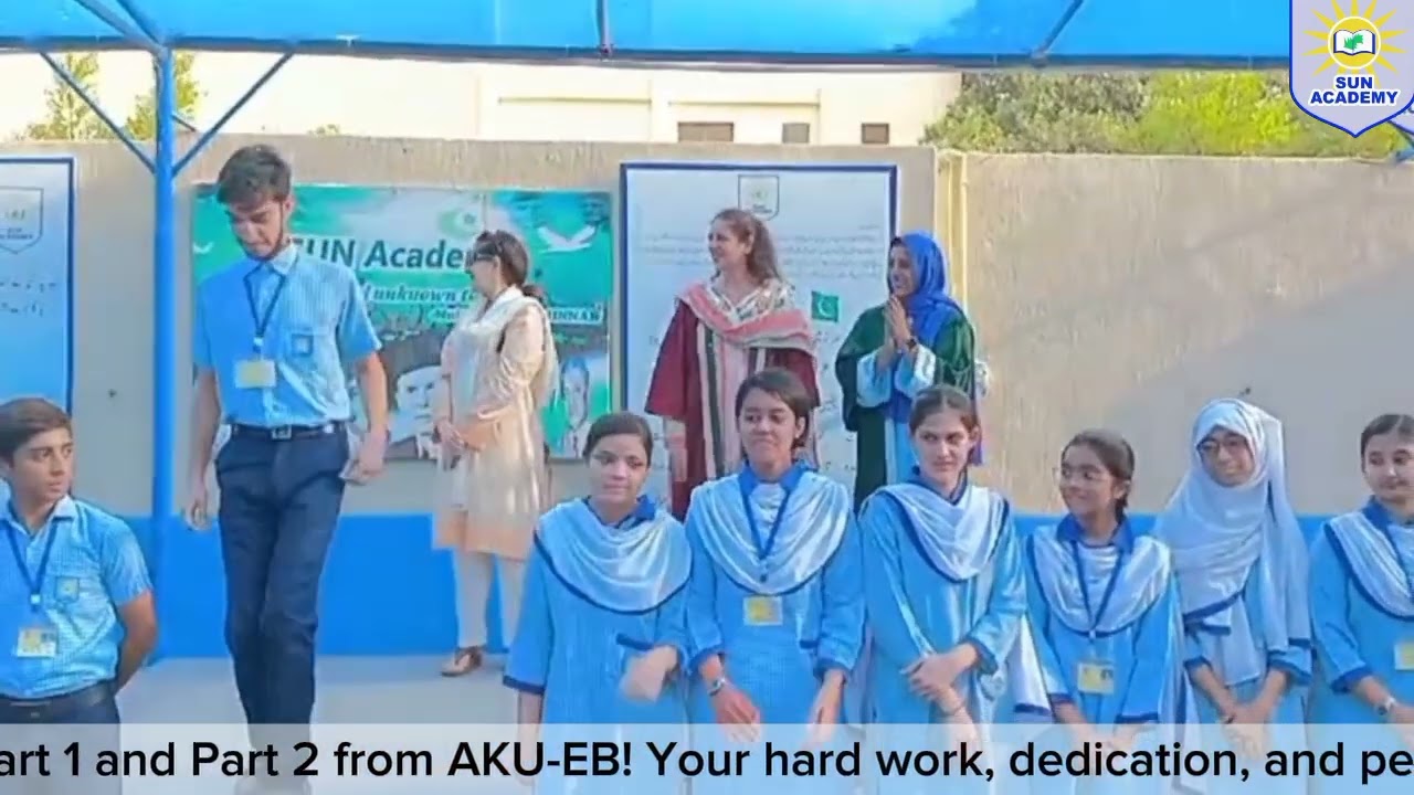 SUN ACADEMY- Result 2023-24 IX & X announcement and high grade achievement  in AKU-EB