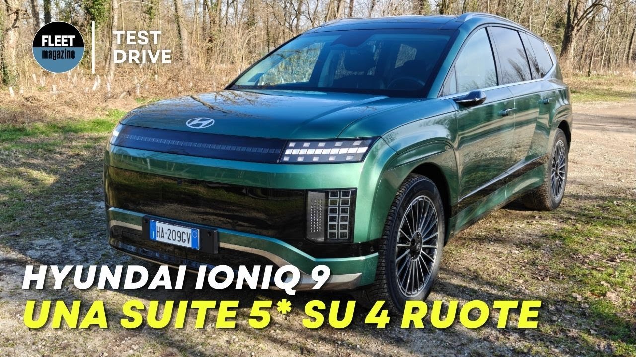 Hyundai IONIQ 9: l'abbiamo provata a -14°! 🥶Sulle Alpi con il BESTIONE coreano